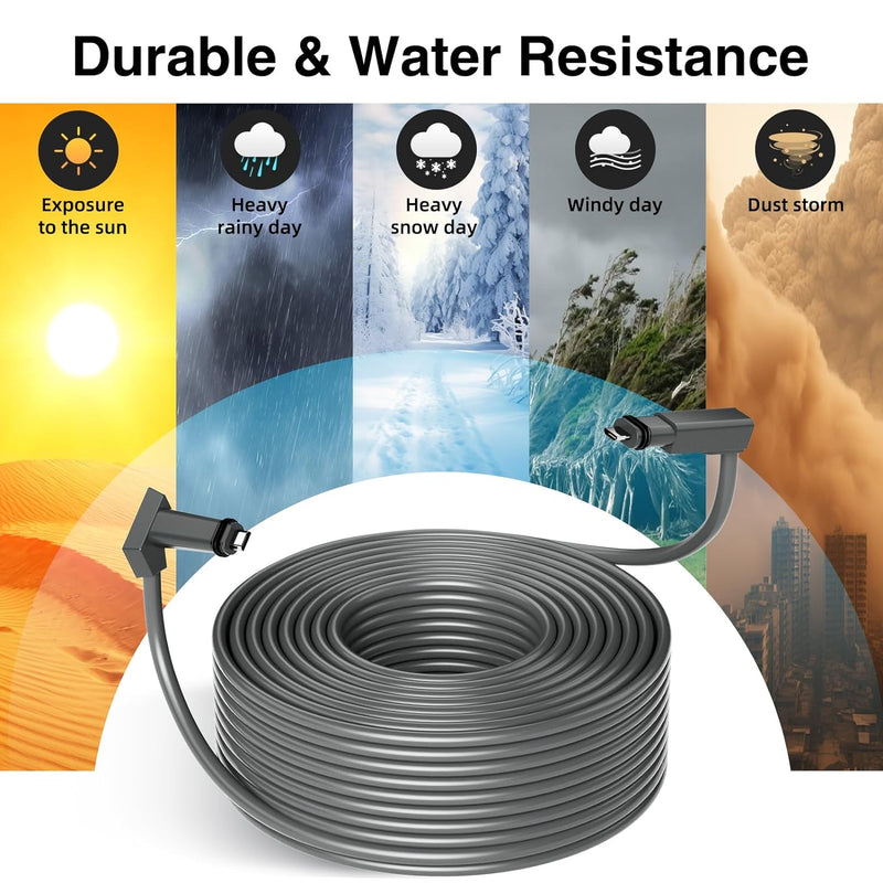 Starlink Gen 2 Dedicated Extension Cable - Outdoor Waterproof High-Speed Starlink Connection Cable-3