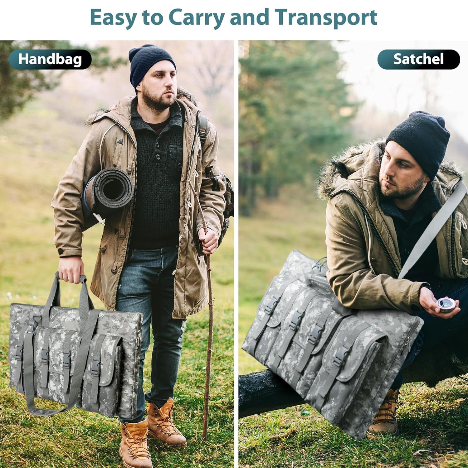 Starlink Gen3 Carrying Case, Waterproof Shockproof Storage Bag with Multi-Pockets for Starlink Standard V3 Dish, Cable, Router & Accessories, Portable Travel Bag for RV, Camping & Outdoor Use-9