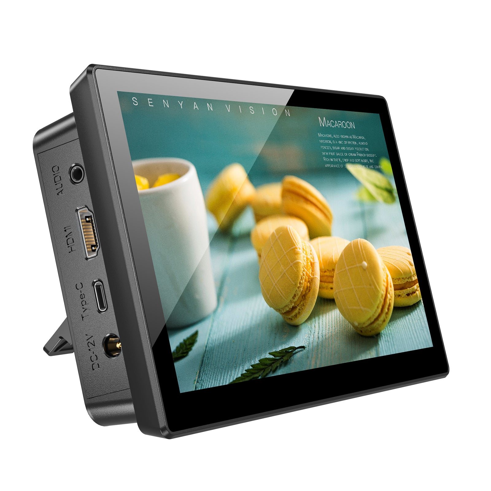 7" Raspberry Pi Touch IPS Monitor | 1024×600 Full Bonding Toughened Glass Screen
