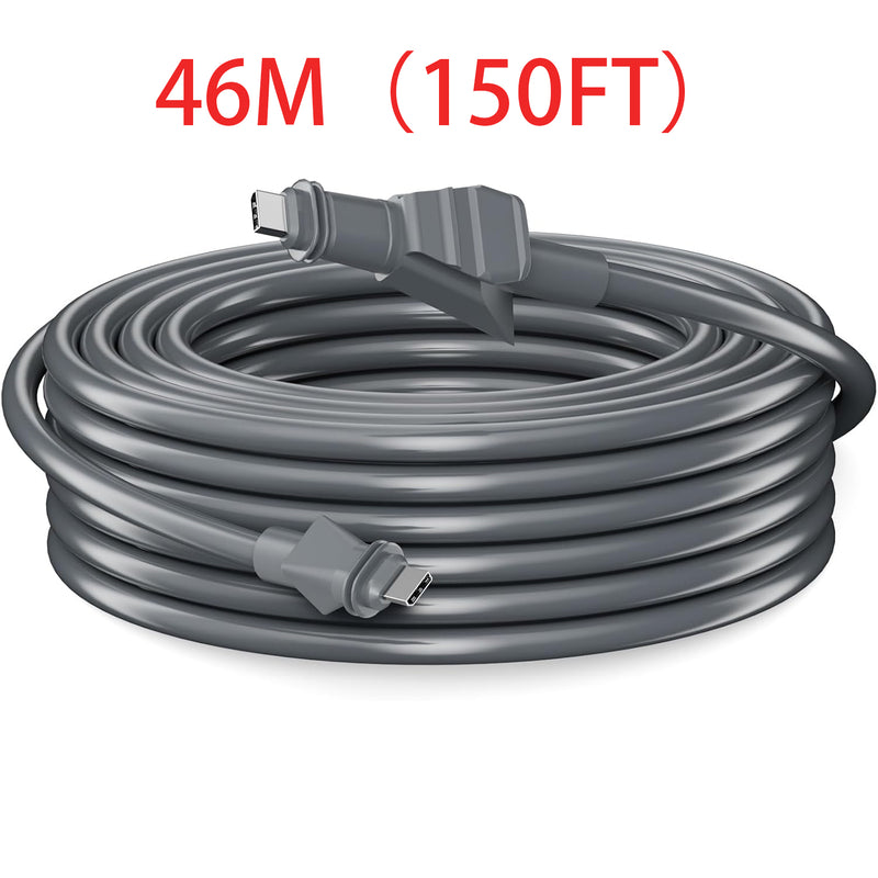 Starlink Flat High Performance Cable CAT6 Shielded Replacement Cord Waterproof Outdoor Extension Wire Compatible with Starlink Flat HP Dish-13