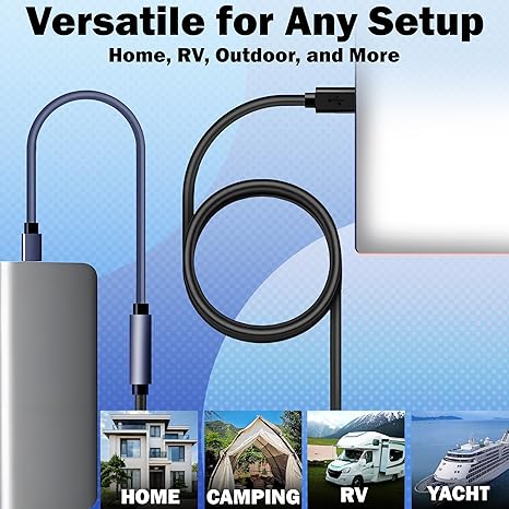 Starlink Mini USB-C to DC Power Adapter Cable (0.2m) - Waterproof and Compatible with 100W and Above PD Power Banks/Chargers and Original Starlink Mini Devices-6