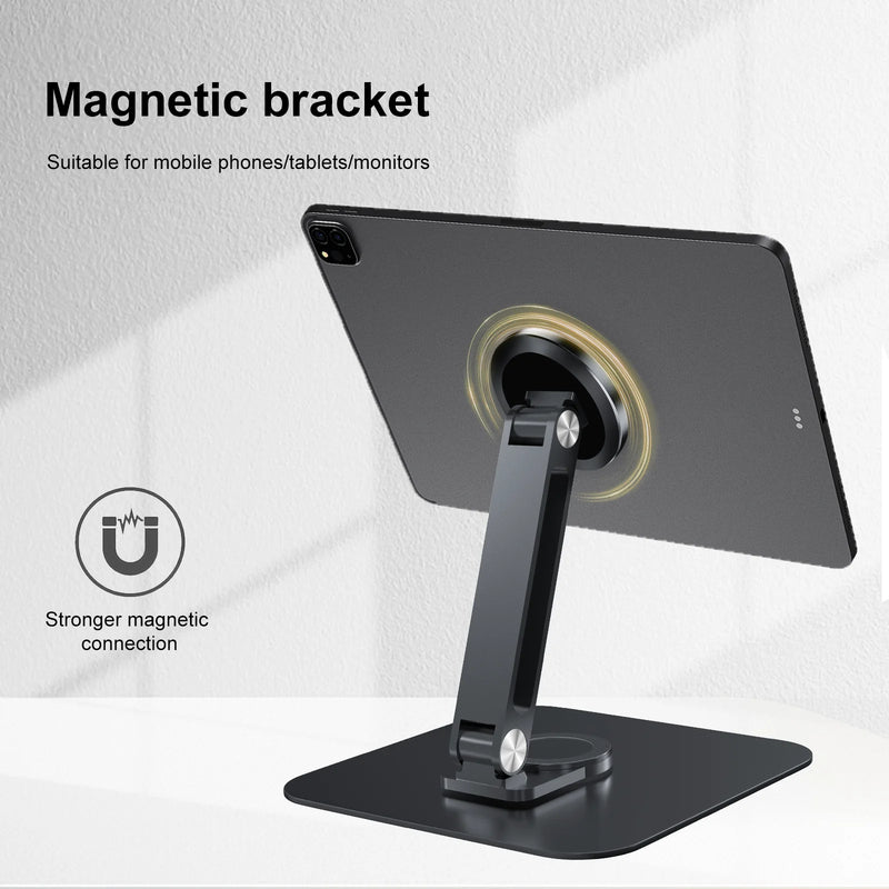 Portable monitor stand aluminum alloy desktop 360 ° rotation, VESA 75x75 suitable for M4 screws 5KG load capacity ultra stable-6