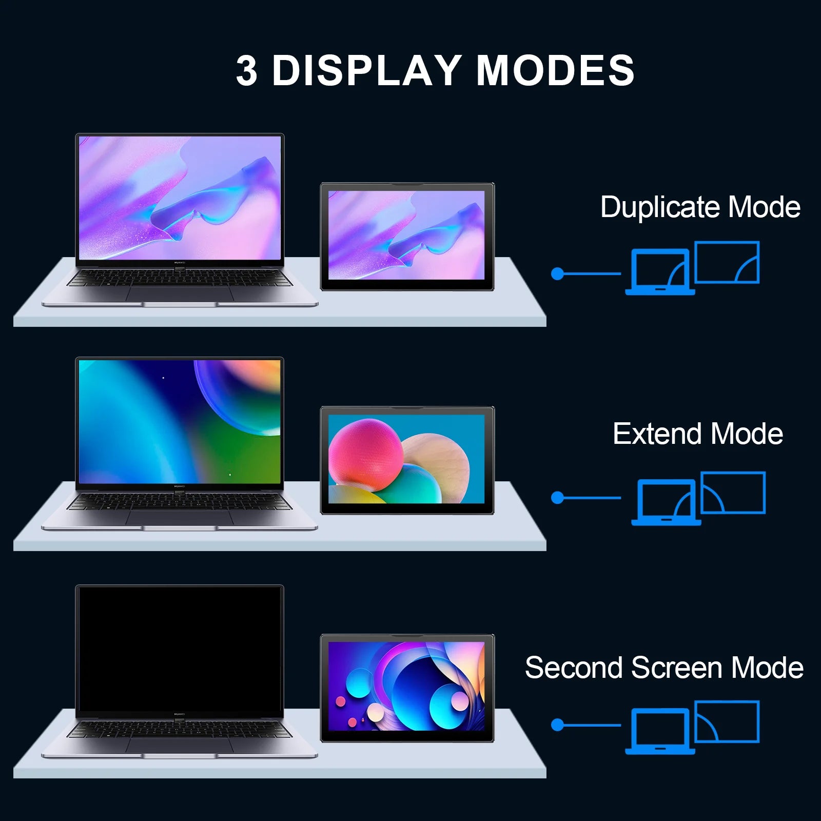 5.7 inch Mini Touch Monitor 1920*1080 Portable Monitor 60Hz Touchscreen Display for Computer Second Screen Car DIY System-5