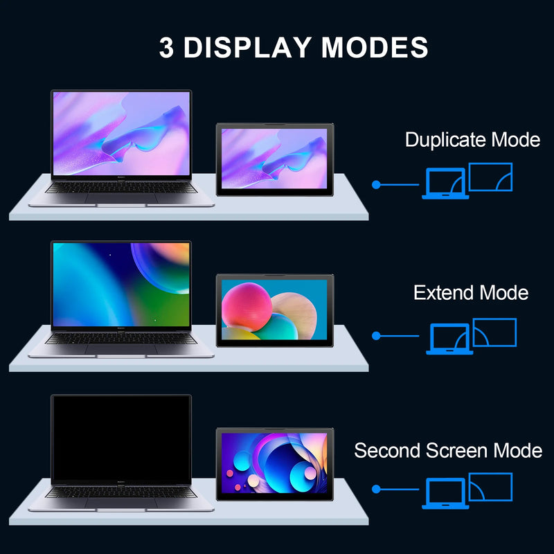 5.7 inch Mini Touch Monitor 1920*1080 Portable Monitor 60Hz Touchscreen Display for Computer Second Screen Car DIY System-5