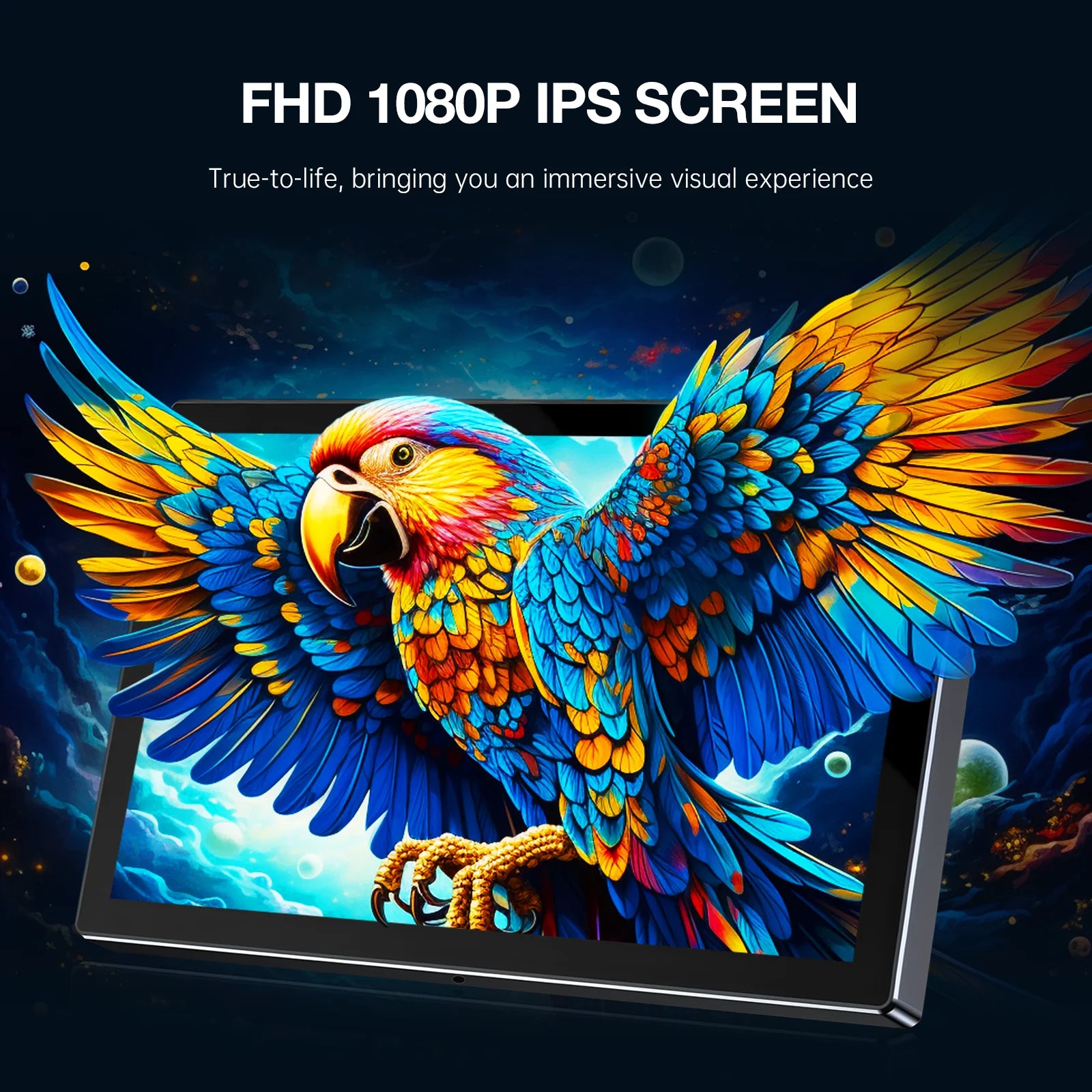 5.7 inch 1920x1080 Touchscreen Portable  Monitor Display Speakers Photography 2 Type-C USB HDMI-5