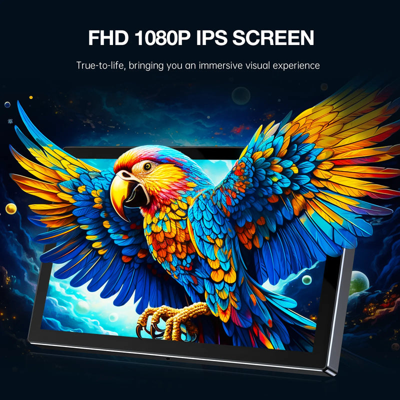 5.7 inch 1920x1080 Touchscreen Portable  Monitor Display Speakers Photography 2 Type-C USB HDMI-5