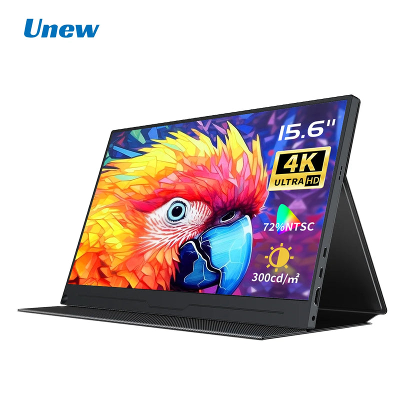 15.6 Inch 4K UHD IPS Monitor 3840x2160 | HDMI & USB-C Ports | Gaming/Office/Design Display for Xbox/PS5/PS4/Mac/PC-7