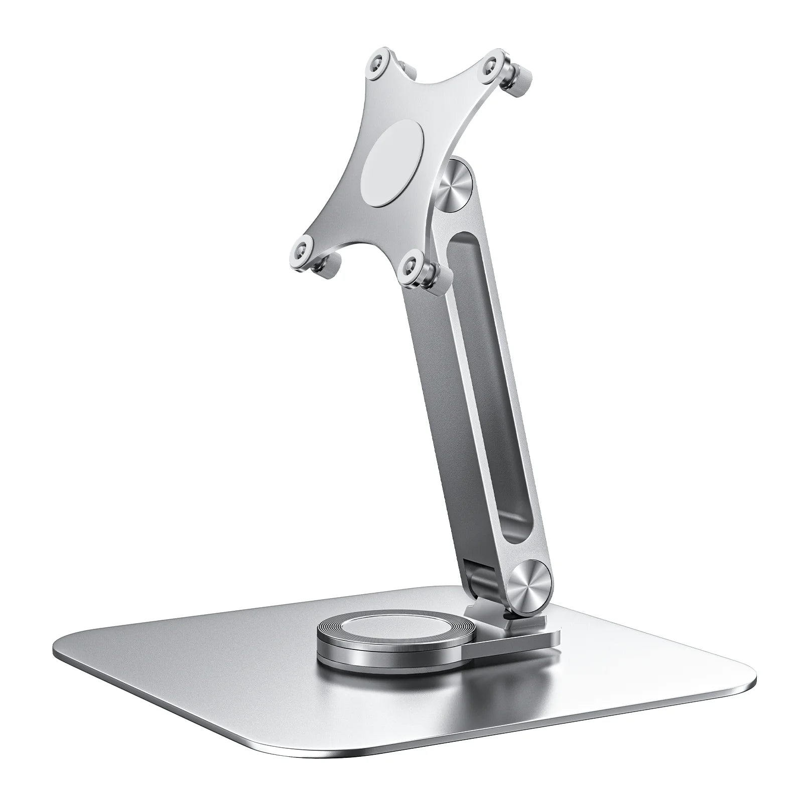 Portable monitor stand aluminum alloy desktop 360 ° rotation, VESA 75x75 suitable for M4 screws 5KG load capacity ultra stable-8