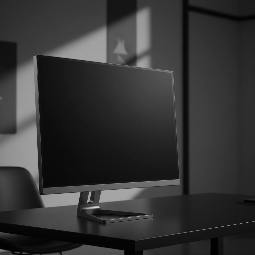 Luxury OLED Monitor Advertisement